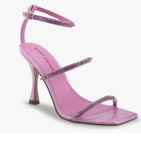 Marc Fisher Shoes - Marc Fisher Pink Strappy Heels